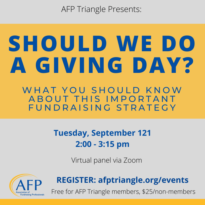 Should we do a giving day?