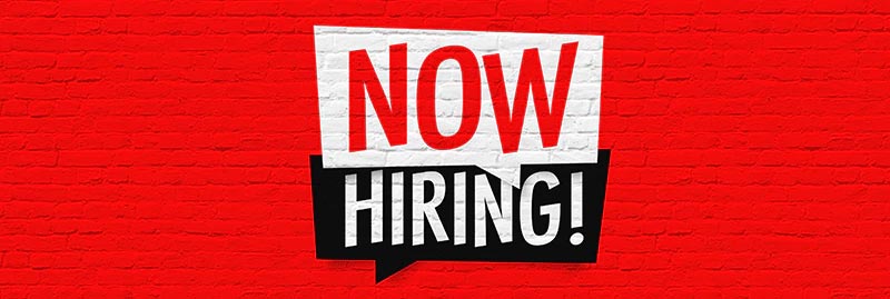 Now hiring!